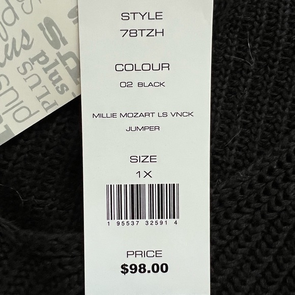 French Connection Millie Mozart V-Neck Sweater - Picture 5 of 6